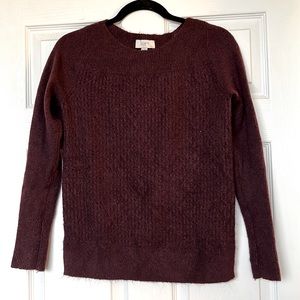 Burgundy Sweater
